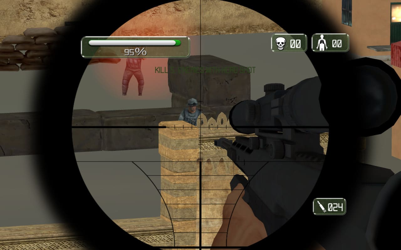 Legendary Sniper Gameplay Screenshot 1