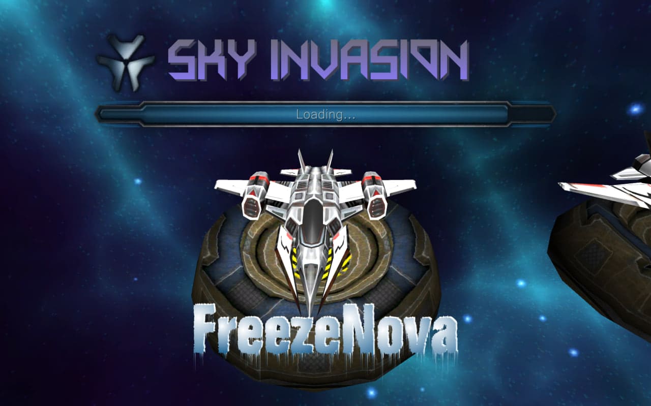Alien Sky Invasion Gameplay Screenshot 1